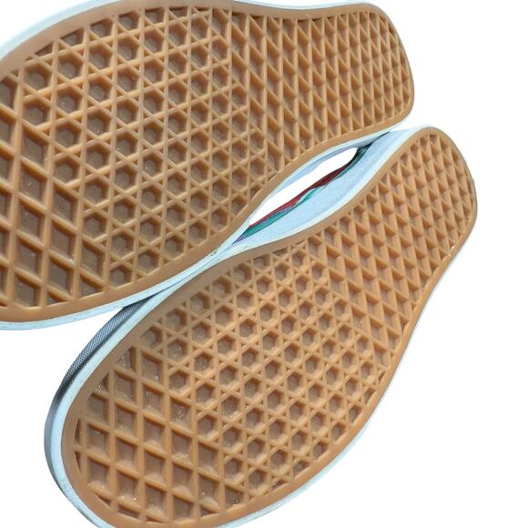 Vans Slip On Checkerboard Skate Shoe - Tomato / Orchid MEN 7/ WMN 8.5. EXCLUSIVE - Picture 8 of 16